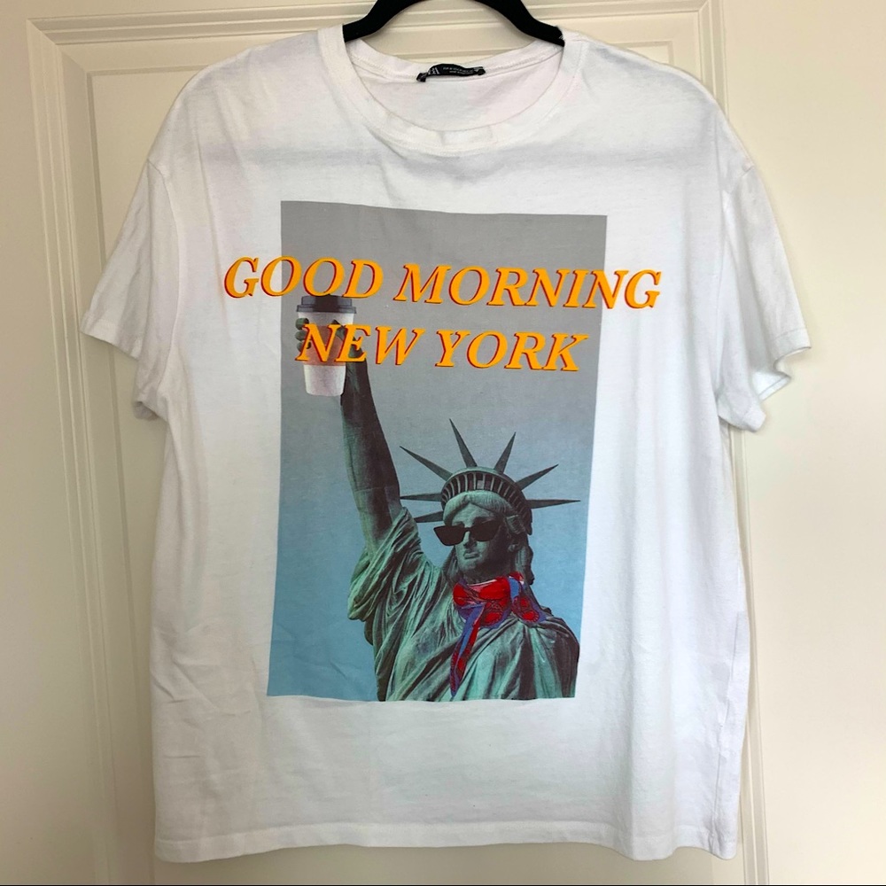 Zara Good Morning New York T-Shirt